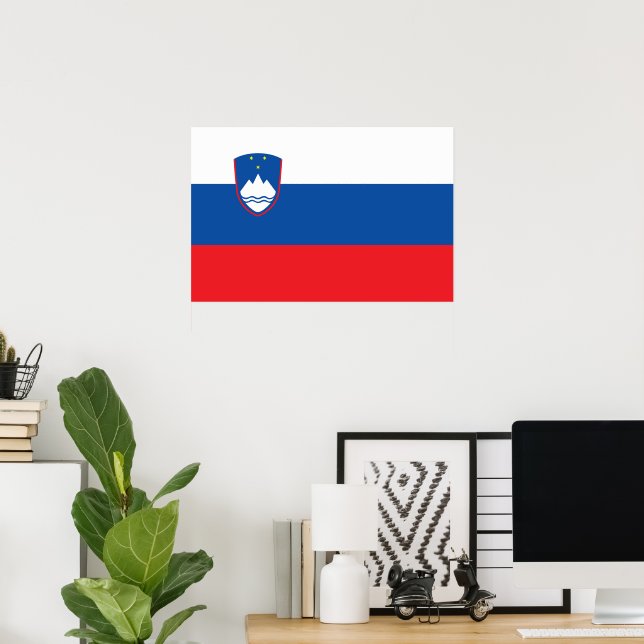 Slovenia flag poster (Home Office)