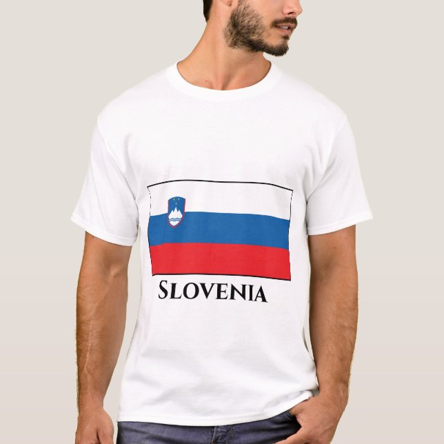 Slovenia Flag T-Shirt (Front)