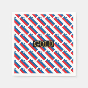 SLOVENIA GOLD NAPKIN