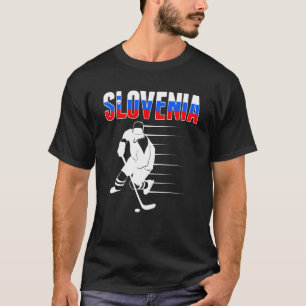 Slovenia Ice Hockey Fans Slovenian Hockey Team S T-Shirt