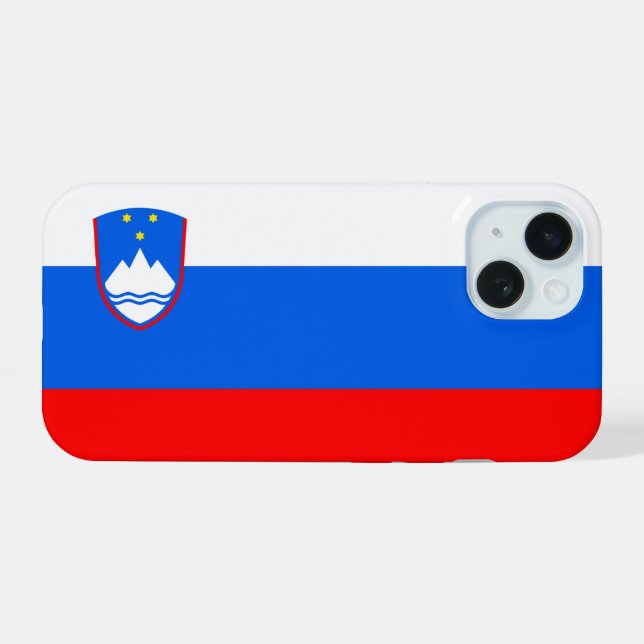 Slovenia iPhone 15 Case (Back Horizontal)