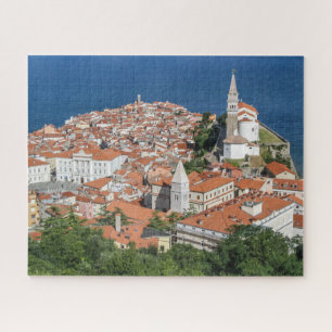 Slovenia Jigsaw Puzzle - Old town of Piran