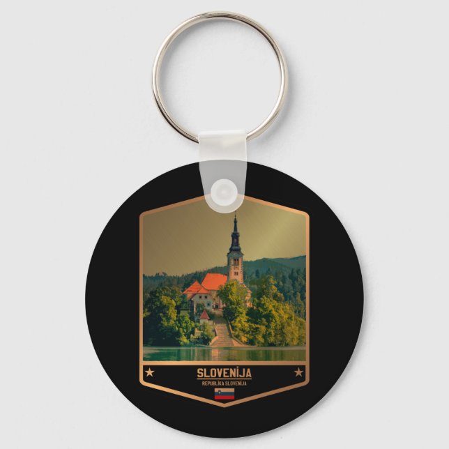 Slovenia Keychain (Front)