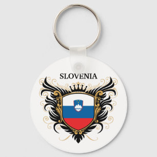 Slovenia [personalize] keychain