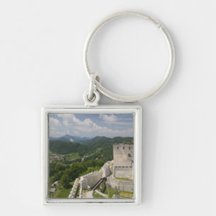 SLOVENIA, STAJERSKA Styria), Celje: Town View Keychain