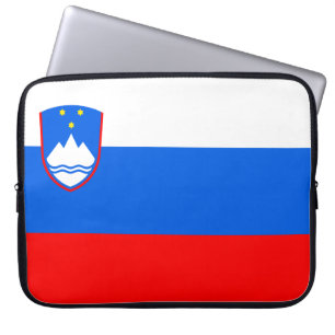 Slovenian Flag Laptop Sleeve