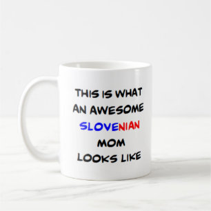 slovenian mom, awesome coffee mug