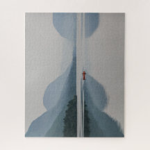 Slovénie Jigsaw Puzzle - Lac Bohinj