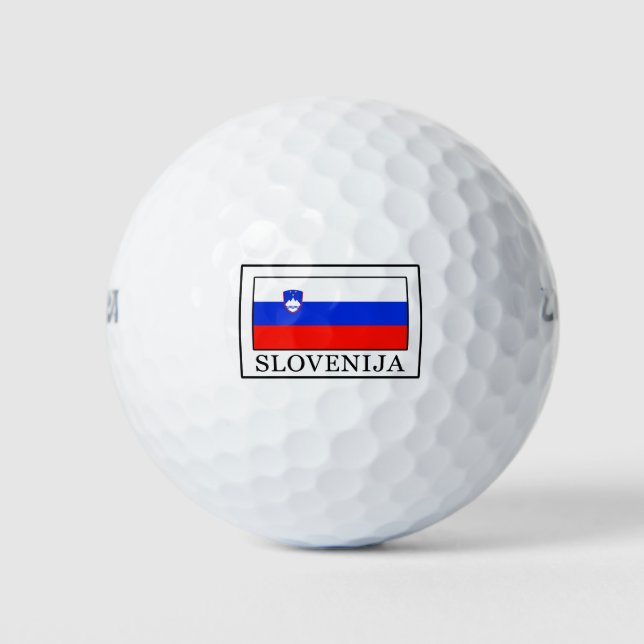 Slovenija Golf Balls (Front)
