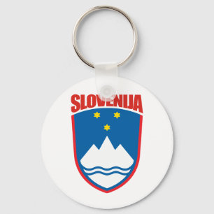 Slovenija (Slovenia) Keychain