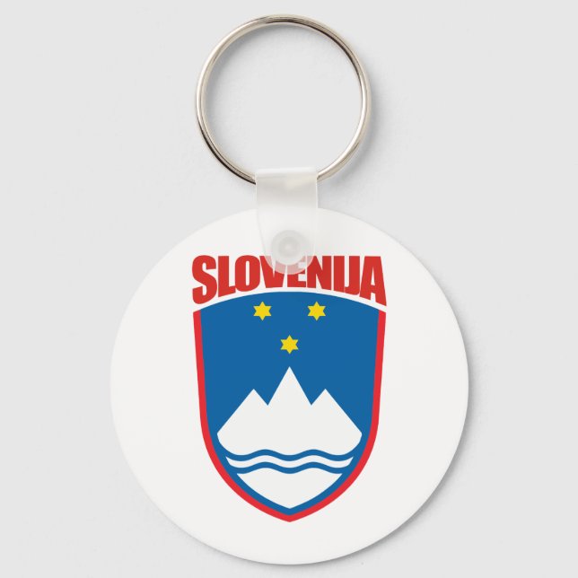 Slovenija (Slovenia) Keychain (Front)