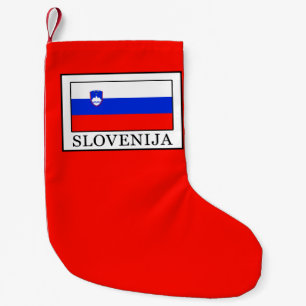Slovenija Small Christmas Stocking