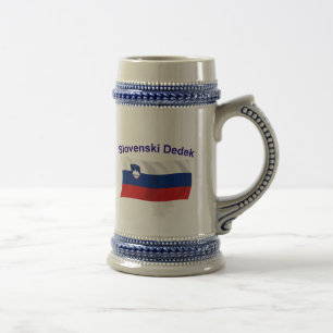 Slovenski Dedek (Grandpa) Beer Stein
