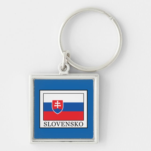 Slovensko Keychain (Front)