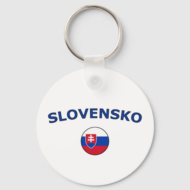 Slovensko Keychain (Front)