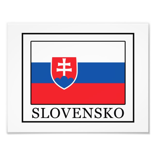 Slovensko Photo Print (Front)
