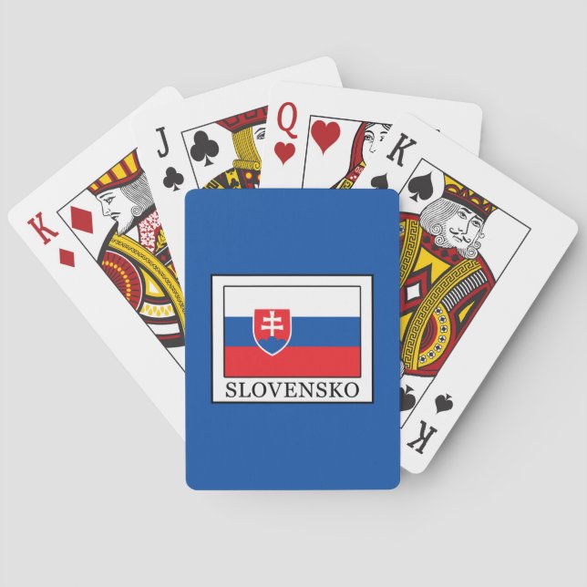 Slovensko Playing Cards (Back)
