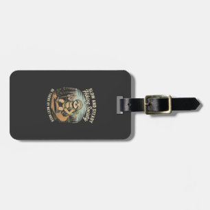Slow and Steady Hiking Society Funny Sloth Hike Lo Luggage Tag
