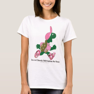 Slow and Steady running turtle T-Shirt