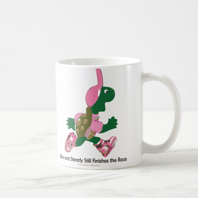 Slow and Steady Turtle Coffee Mug (Right)