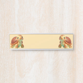 Slow but Growing Door Sign