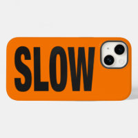 Slow Caution Sign 