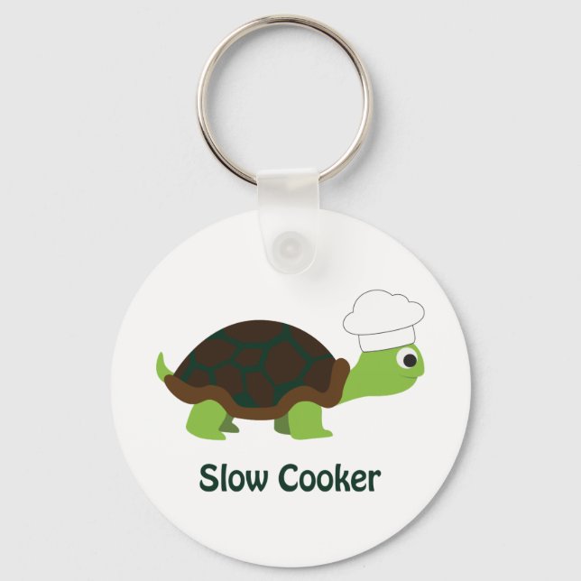 Slow Cooker Keychain (Front)