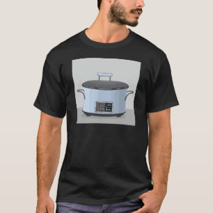 Slow cooking crock pot vector T-Shirt