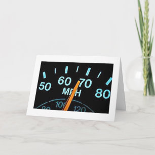 SLOW DOWN / ENJOY YOUR **40th** BIRTHDAY Card