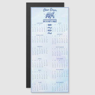 Slow Down Life Is Not A Race Turtle 2026 Blue