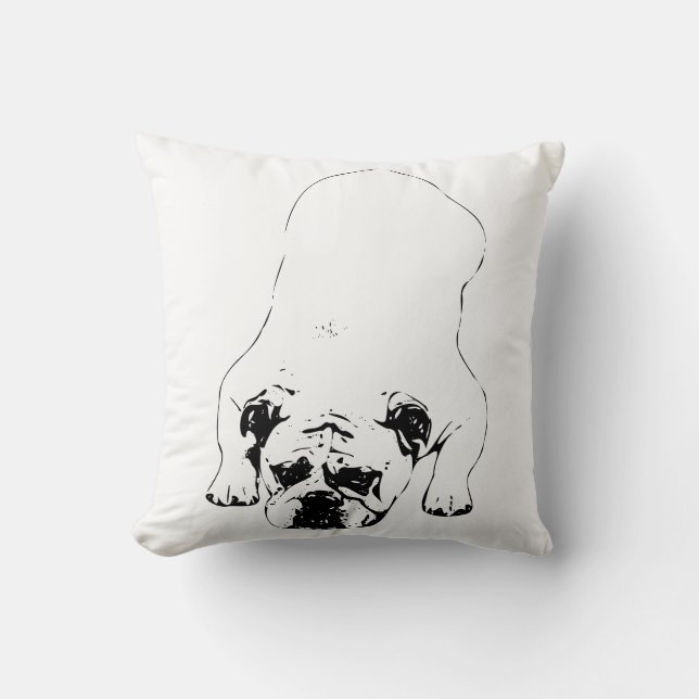 Slow Down Lounge Throw Pillow (Front)