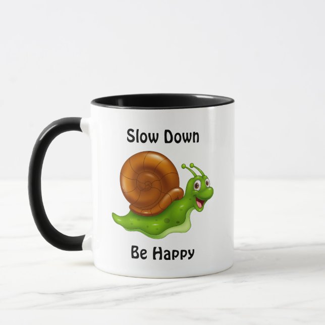 Slow Down  Mug (Left)
