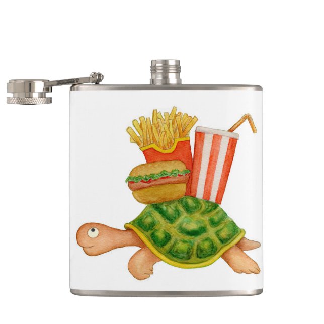Slow Food Hip Flask (Opened)