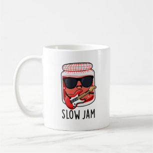 Slow Jam Funny Food Pun  Coffee Mug