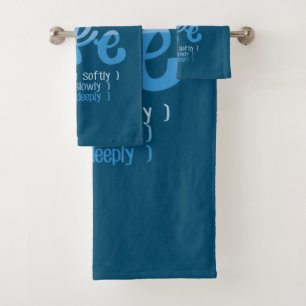 Slow Life 2 Bath Towel Set