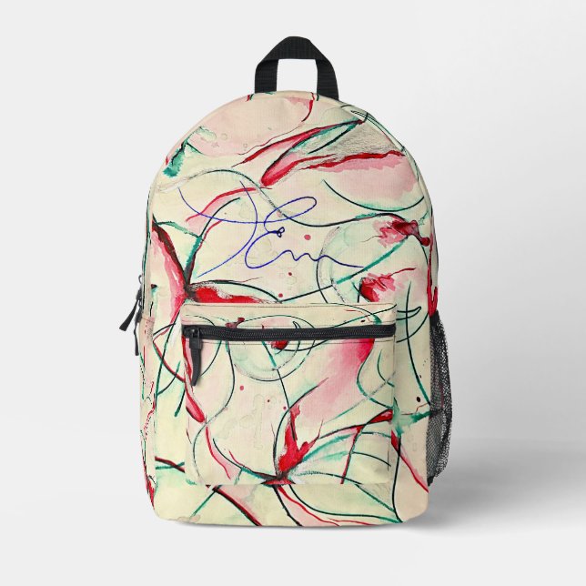 Slow Line 1 Printed Backpack (Front)