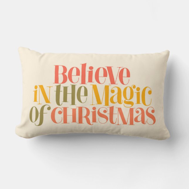 Slow Living Lifestyle Design Lumbar Pillow (Front)