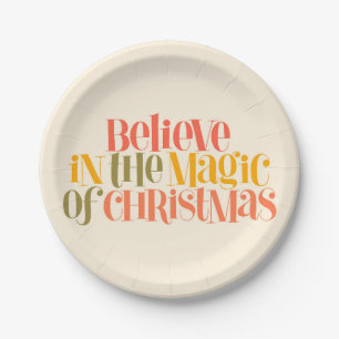 Slow Living Lifestyle Design Paper Plate