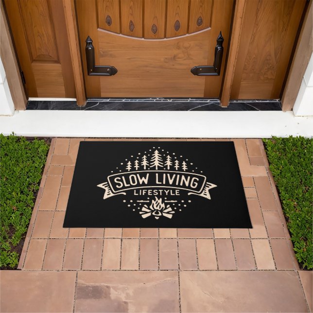 Slow Living Lifestyle Doormat (Outdoor)