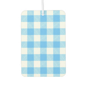 Slow-Living Summer Sky Check Air Freshener