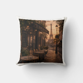 Slow Moments. Strong Coffee. Sweet Life. | Vintage Throw Pillow