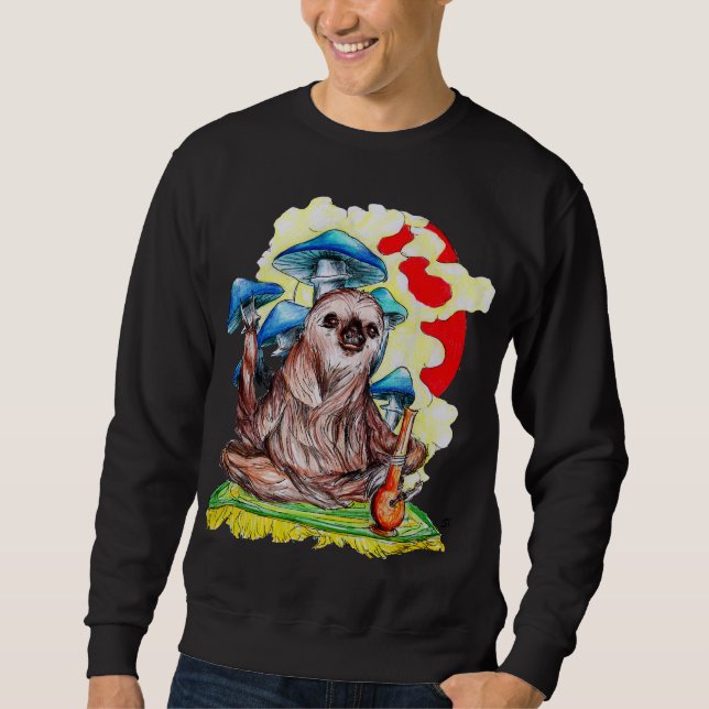 Slow Moves and Good Vibes Sweatshirt (Front)