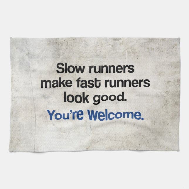 Slow Runners Kitchen Towel (Horizontal)