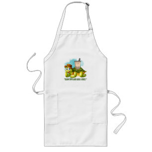 SLOW SIPS AND CHILL VIBES LONG APRON