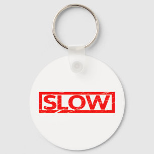 Slow Stamp Keychain
