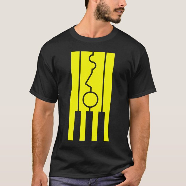 SLoW t-shirt classic yellow (Front)