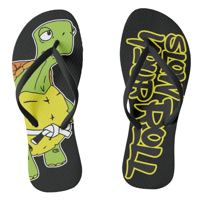 Slow Your Roll - Flip Flops (Footbed)