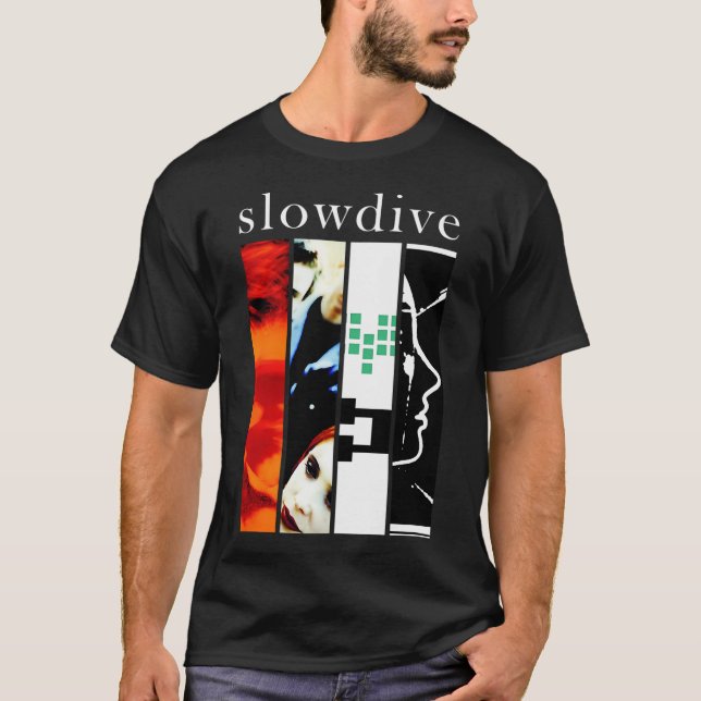 Slowdive - Discography T-Shirt (Front)