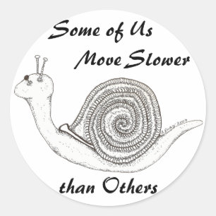 Slower than Others Sticker