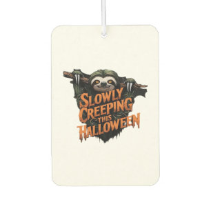 Slowly Creeping This Halloween - Creepy Sloth Clas Air Freshener